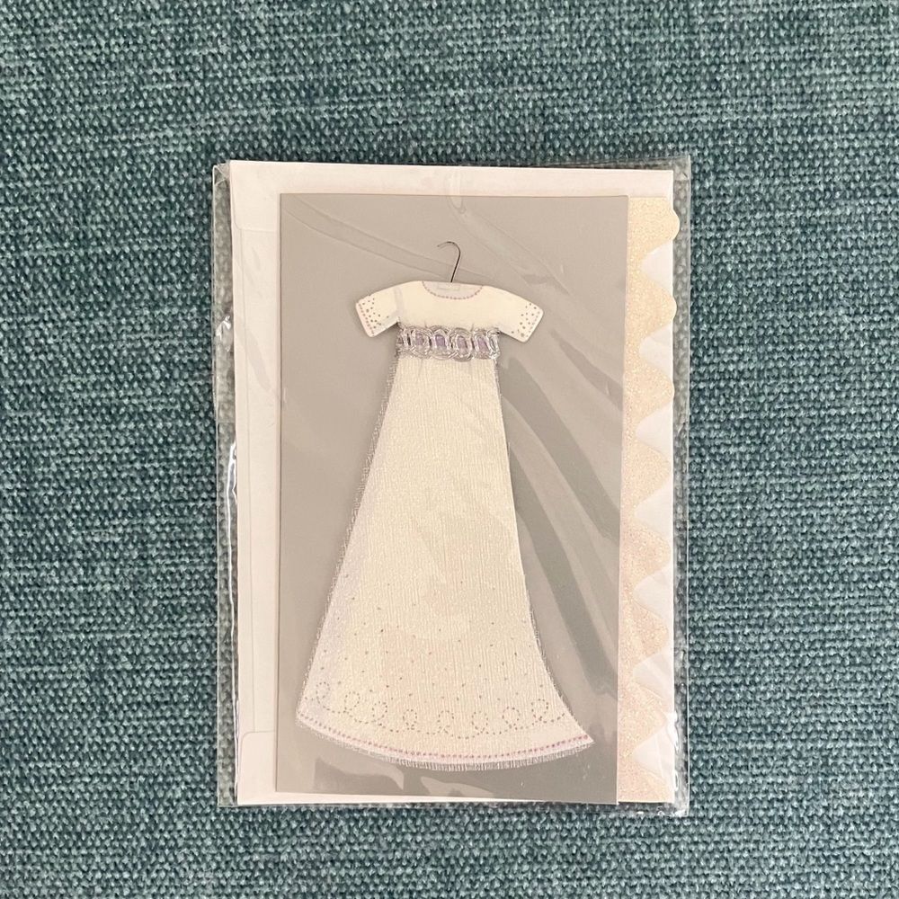 New Wedding Gift Tag Card